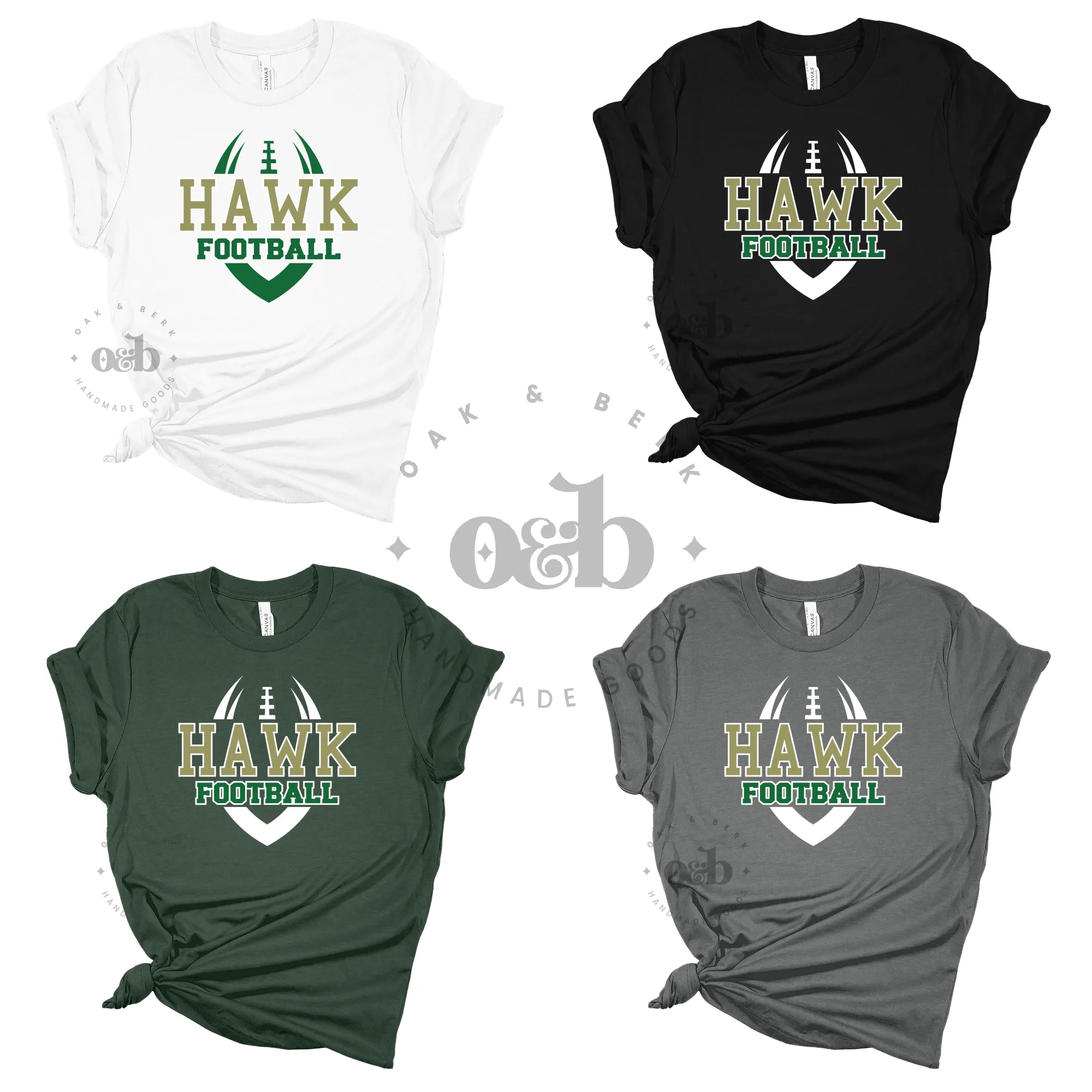 MTO / Hawk Football, tees
