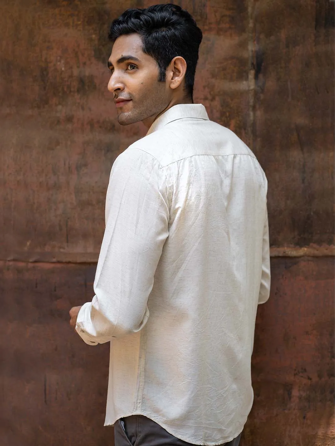 Natural · Full Sleeve Shirt