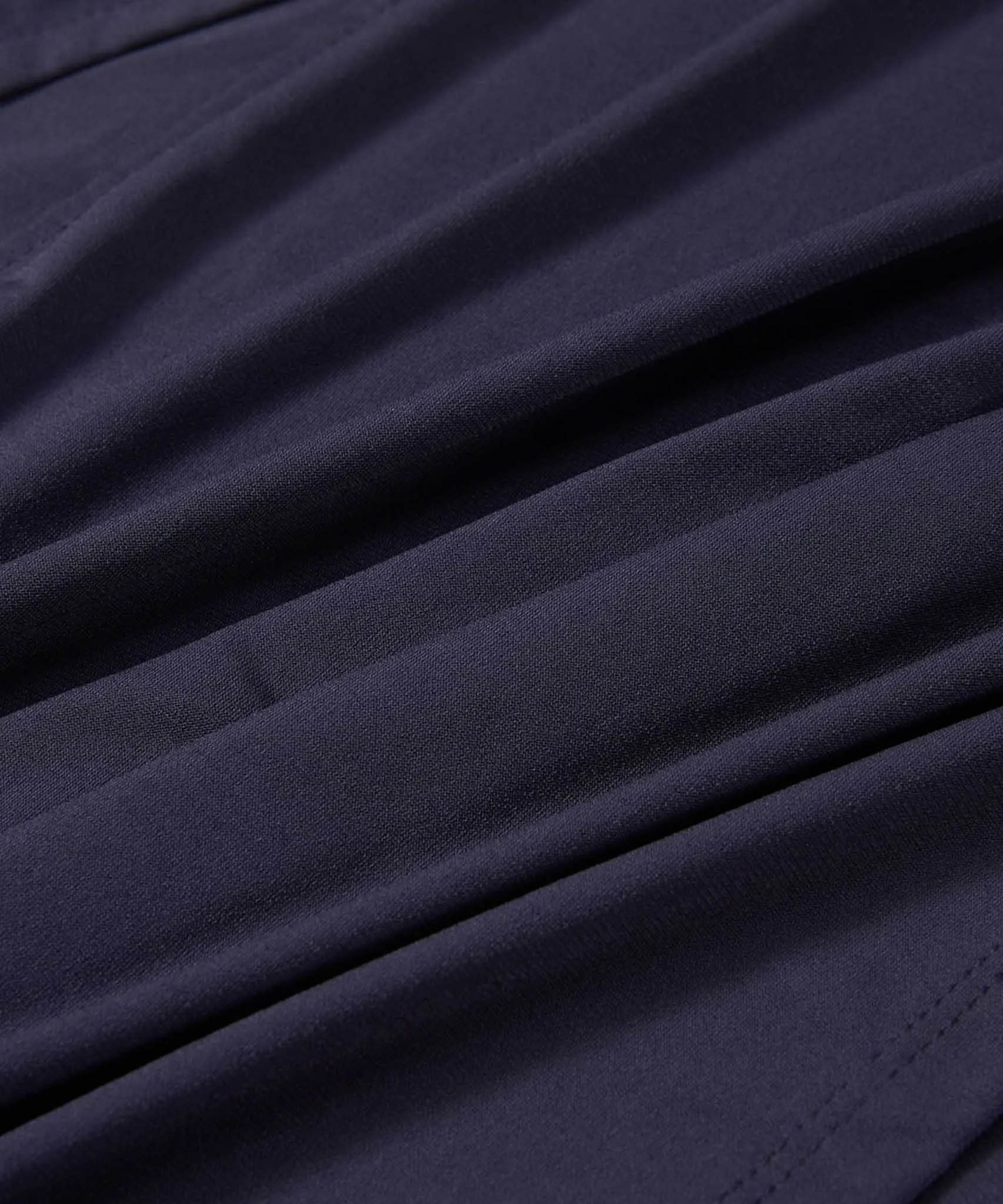 Navy Sleeveless Jersey Cardigan