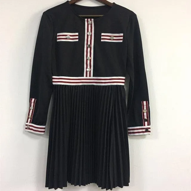 New Woman Dress Long Sleeve Dresses for Women Fashion Maje Striped Knit Dress Casual Spring Summer Maje Dresses for Women