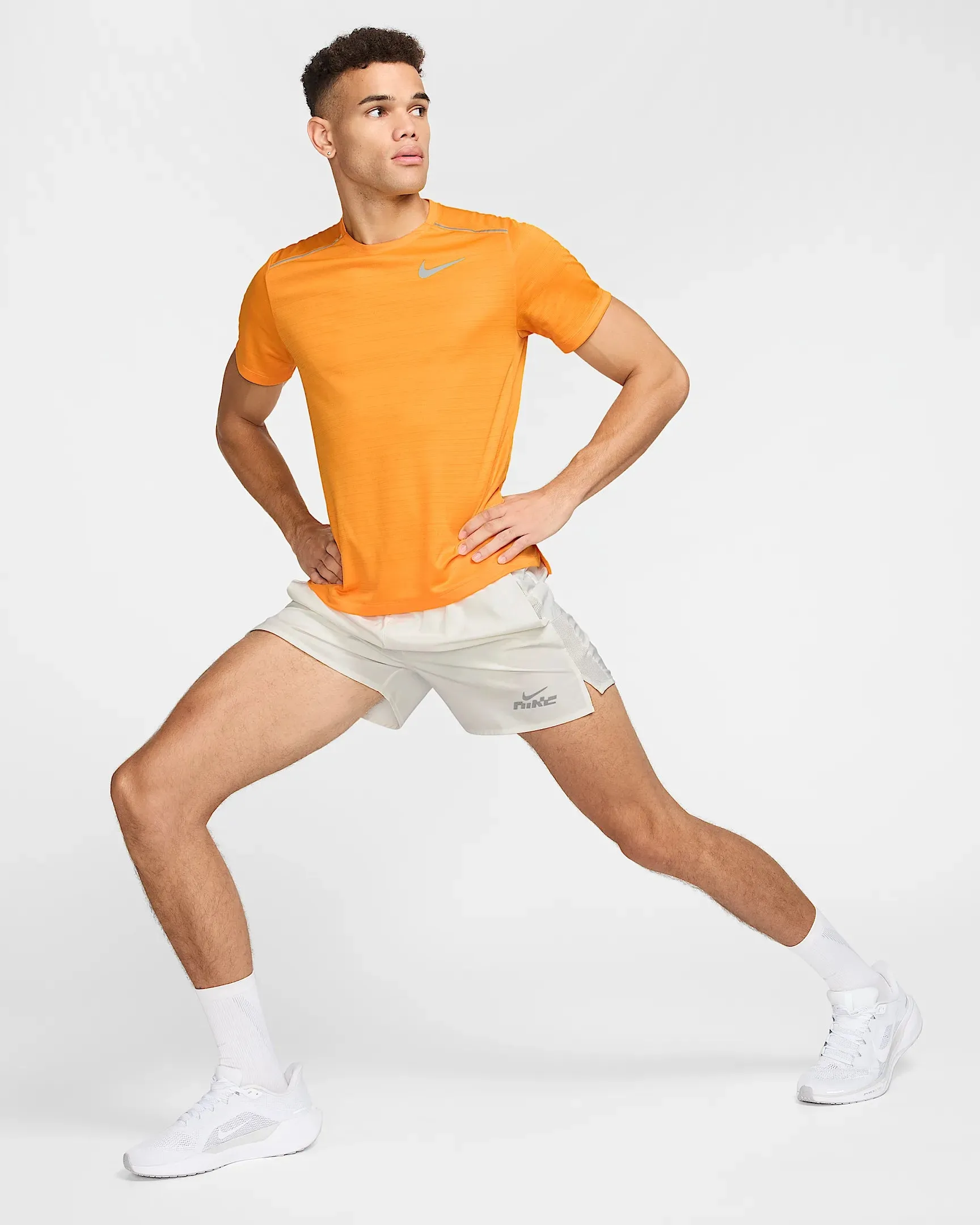 Nike Miler Set - Black/Orange