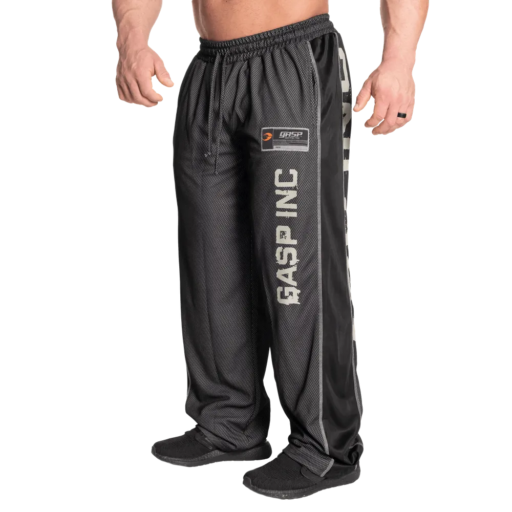 No1 mesh pant, Black