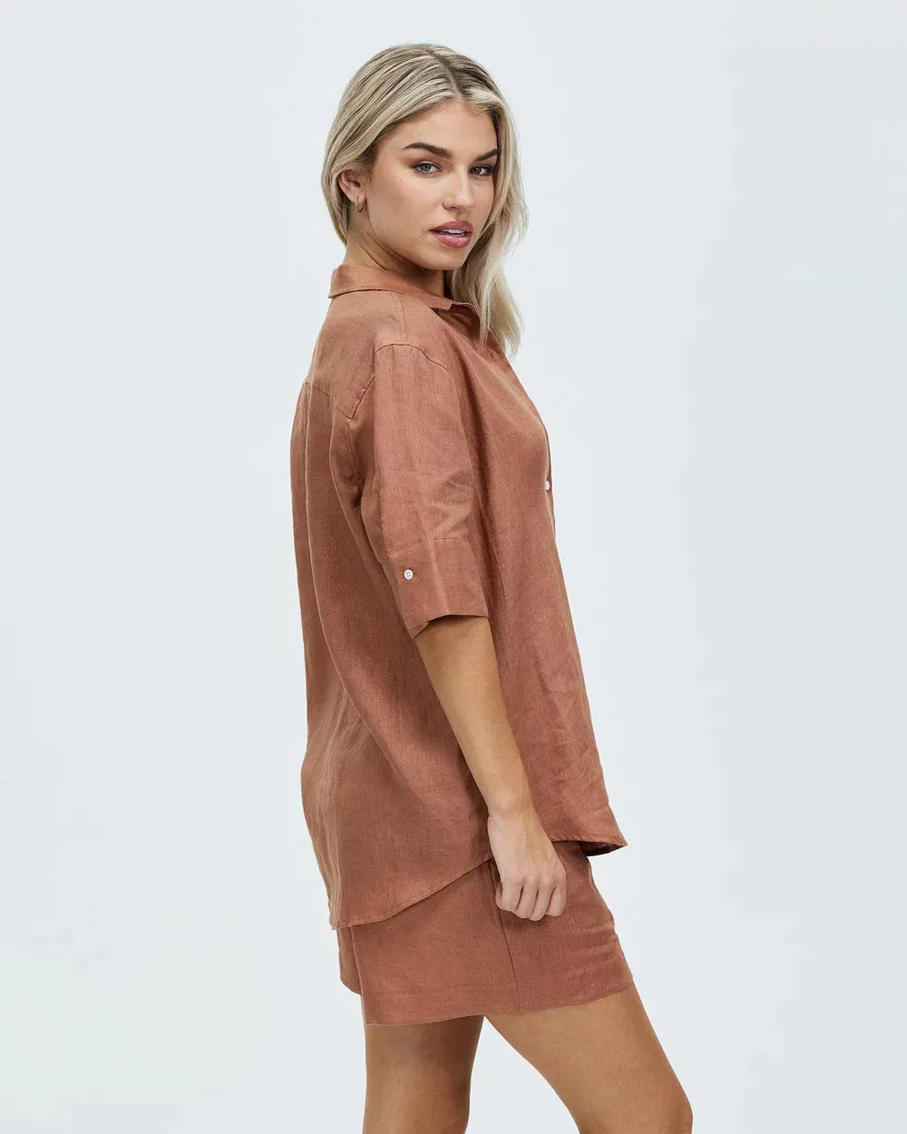 Nora Shirt / Terracotta