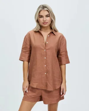Nora Shirt / Terracotta