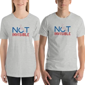 Not Invisible (Adult Light Color Shirts)