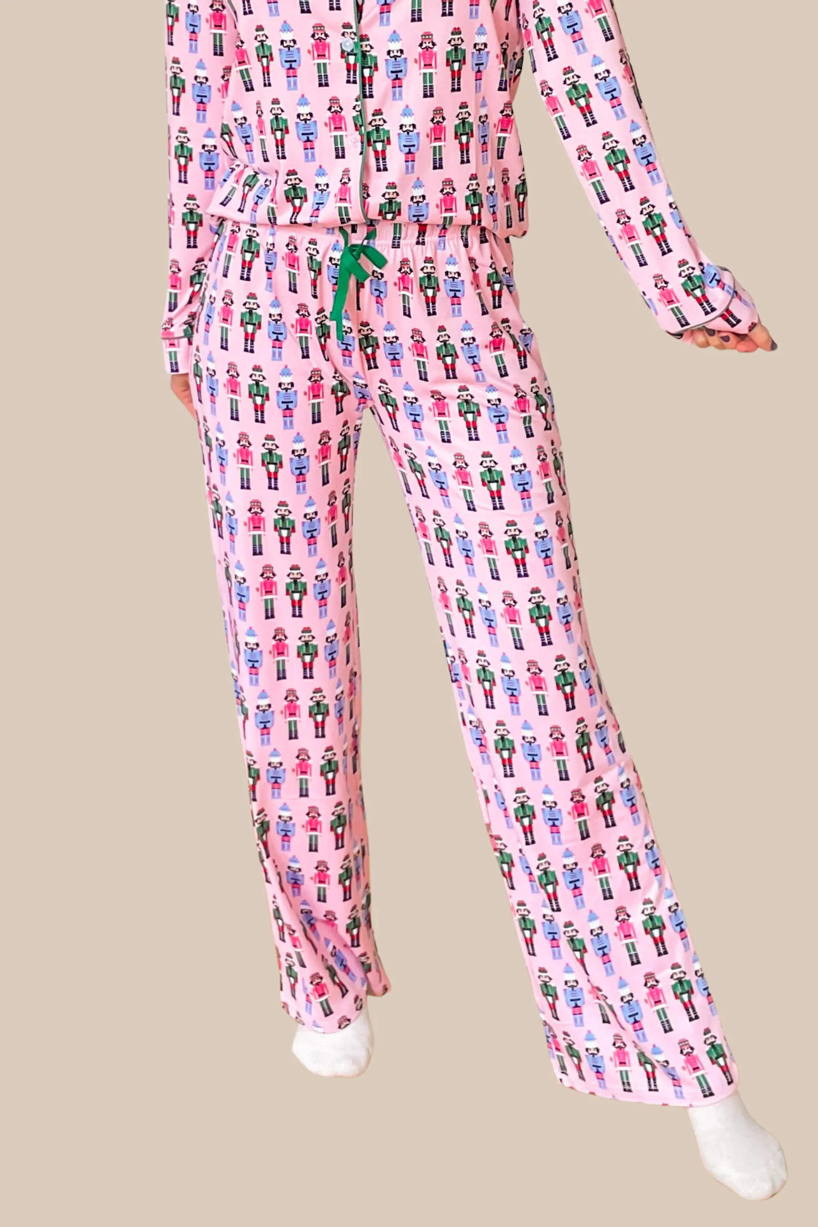 Nutcracker Pink Pajama Pants