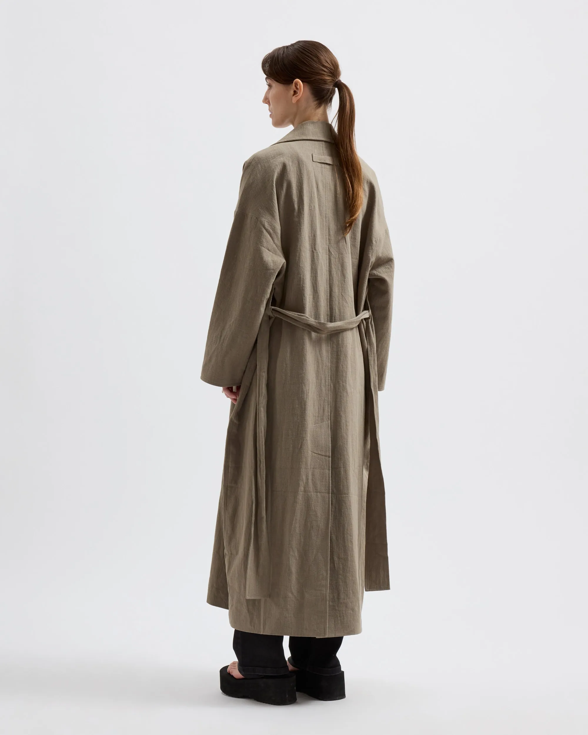 Odette Linen – Light Moss
