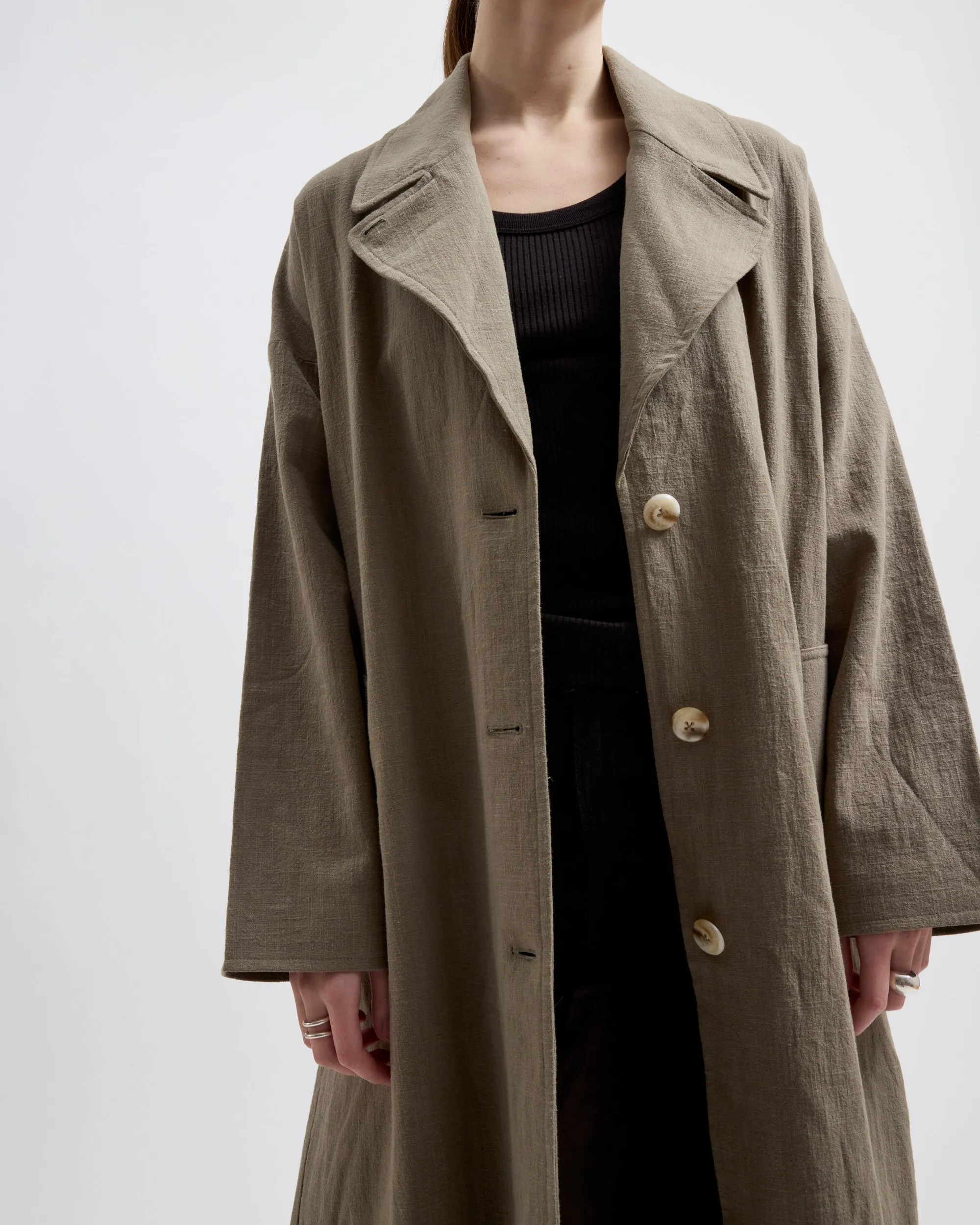 Odette Linen – Light Moss