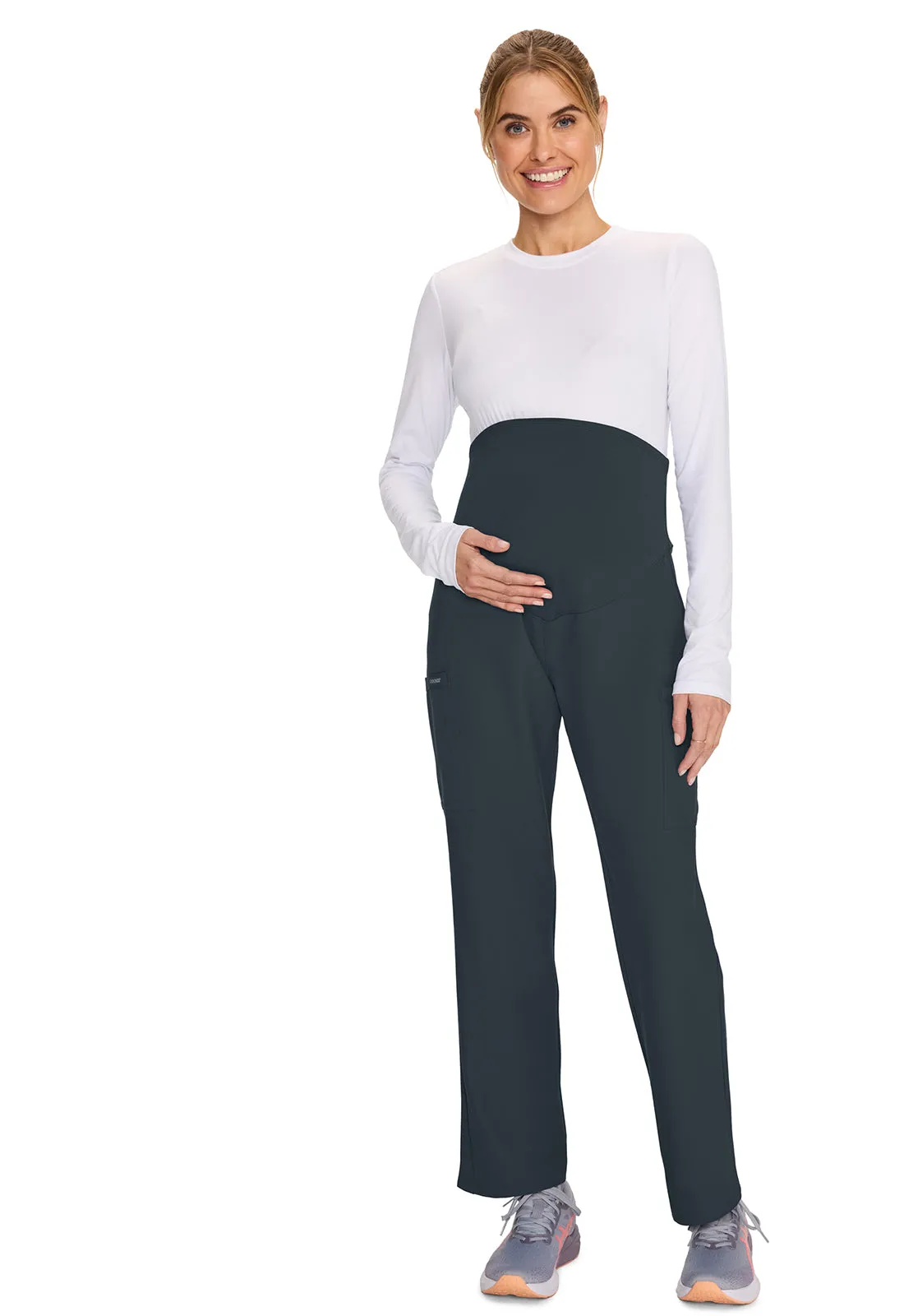 Originals Ultra CK118A Maternity Straight Leg Pants Pewter