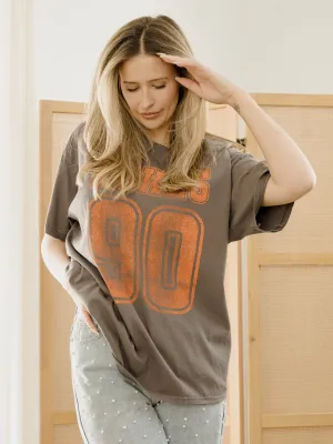 OSU Cowboys Player Charcoal Thrifted Tee