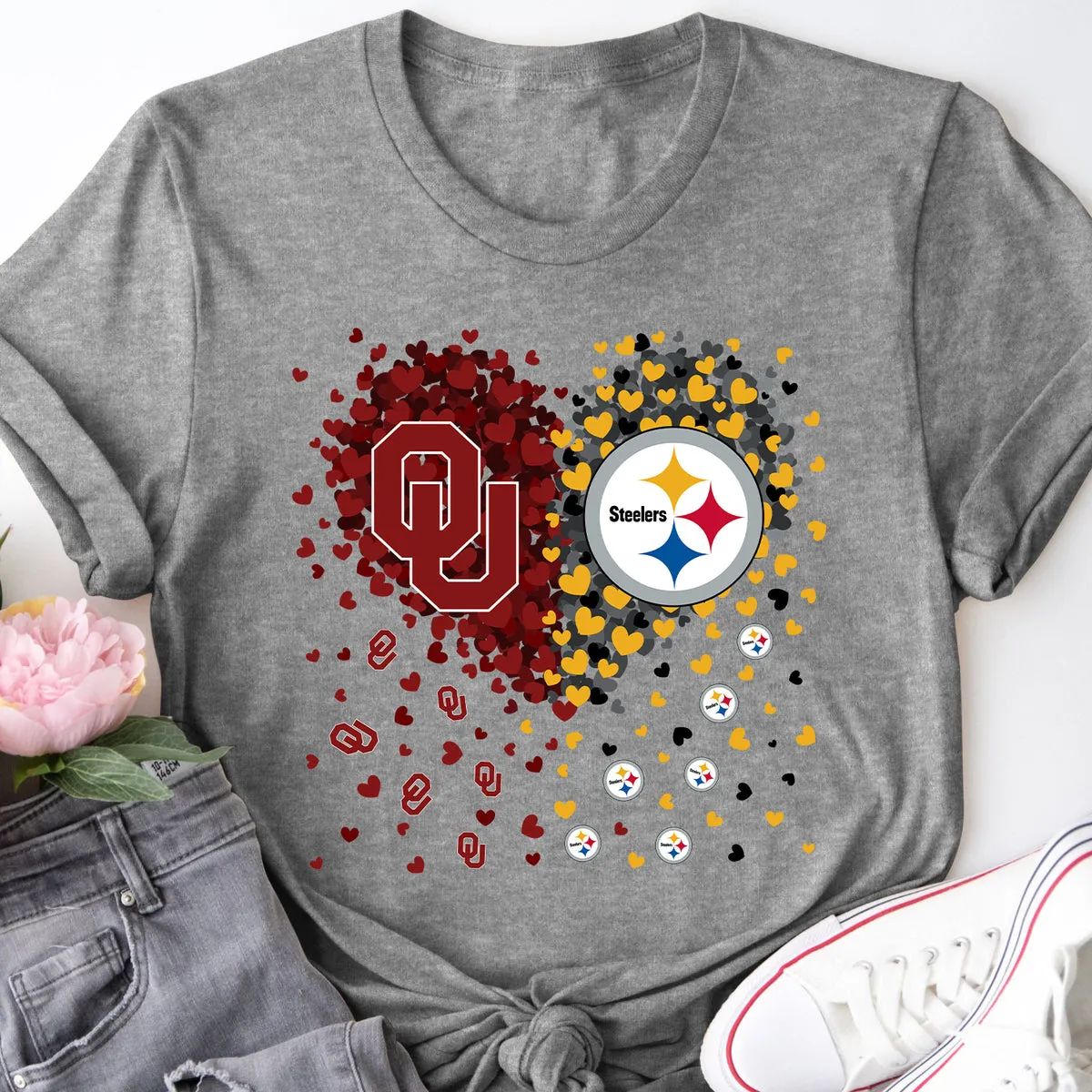 (Other Styles Shirt) Just A Girl Loves Her Teams - Customized Shirt for Theresa Dowell