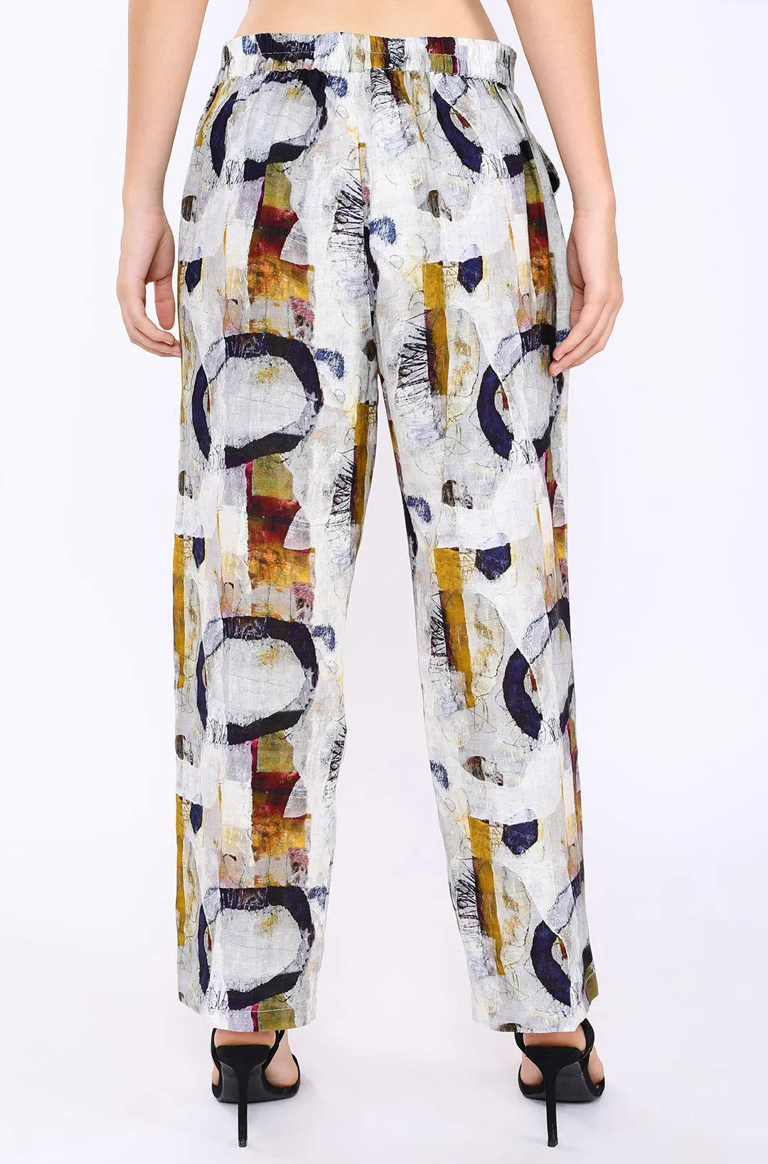 Oval Digital Printed Lounge Pants