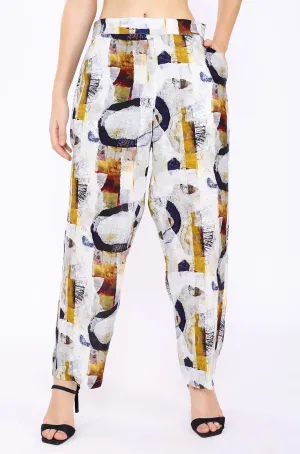 Oval Digital Printed Lounge Pants