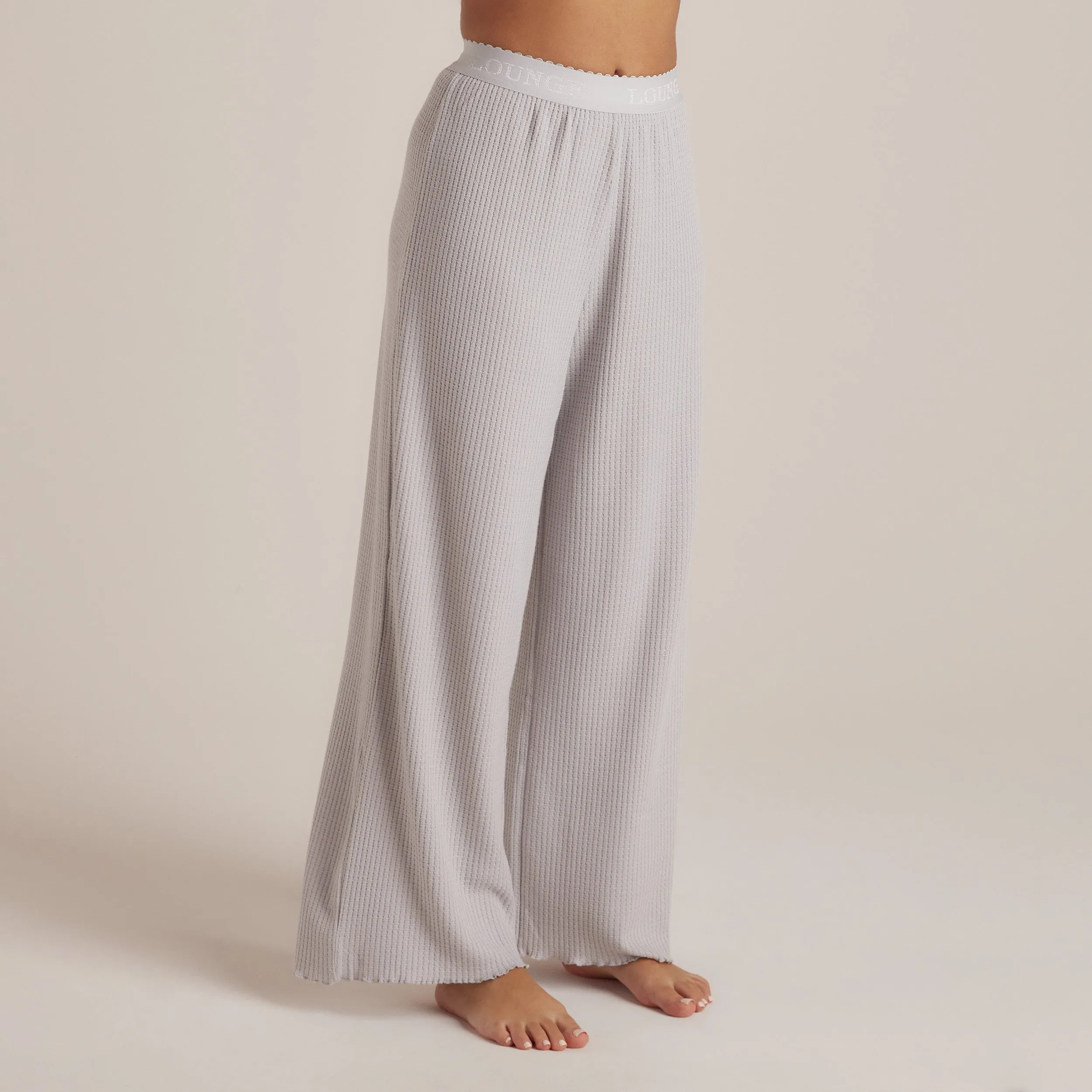 Pantalon de Pyjama Soft Waffle - Givre