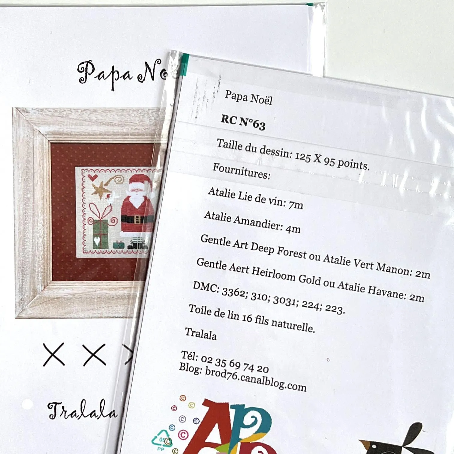 Papa Noël Cross Stitch Pattern