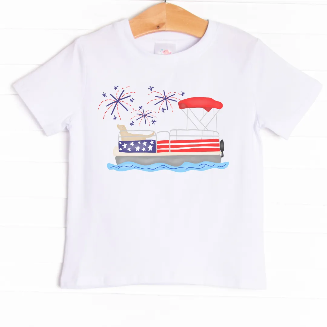 Patriotic Pontoon Graphic Tee