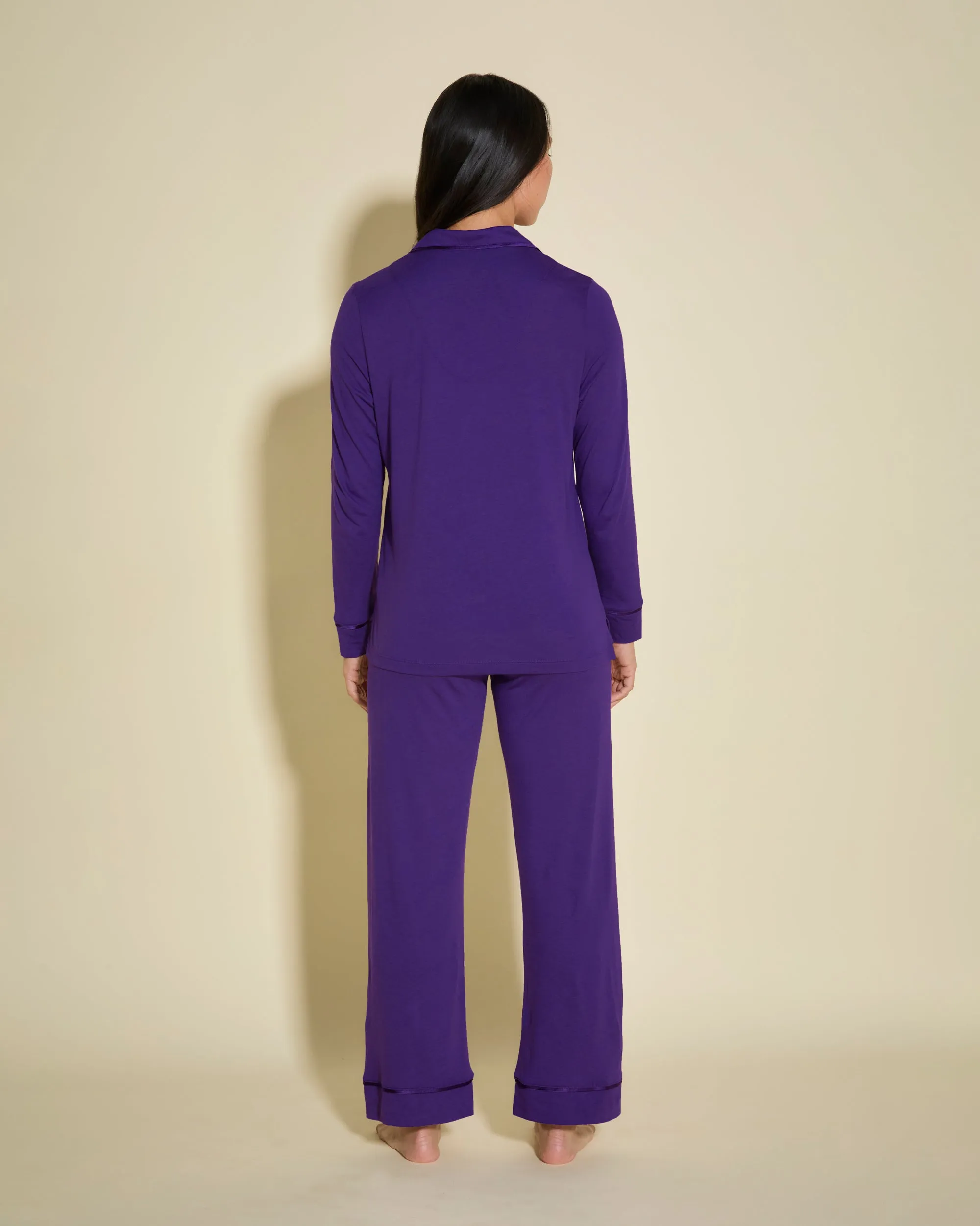 Petite Long Sleeve Top & Pant Pajama Set