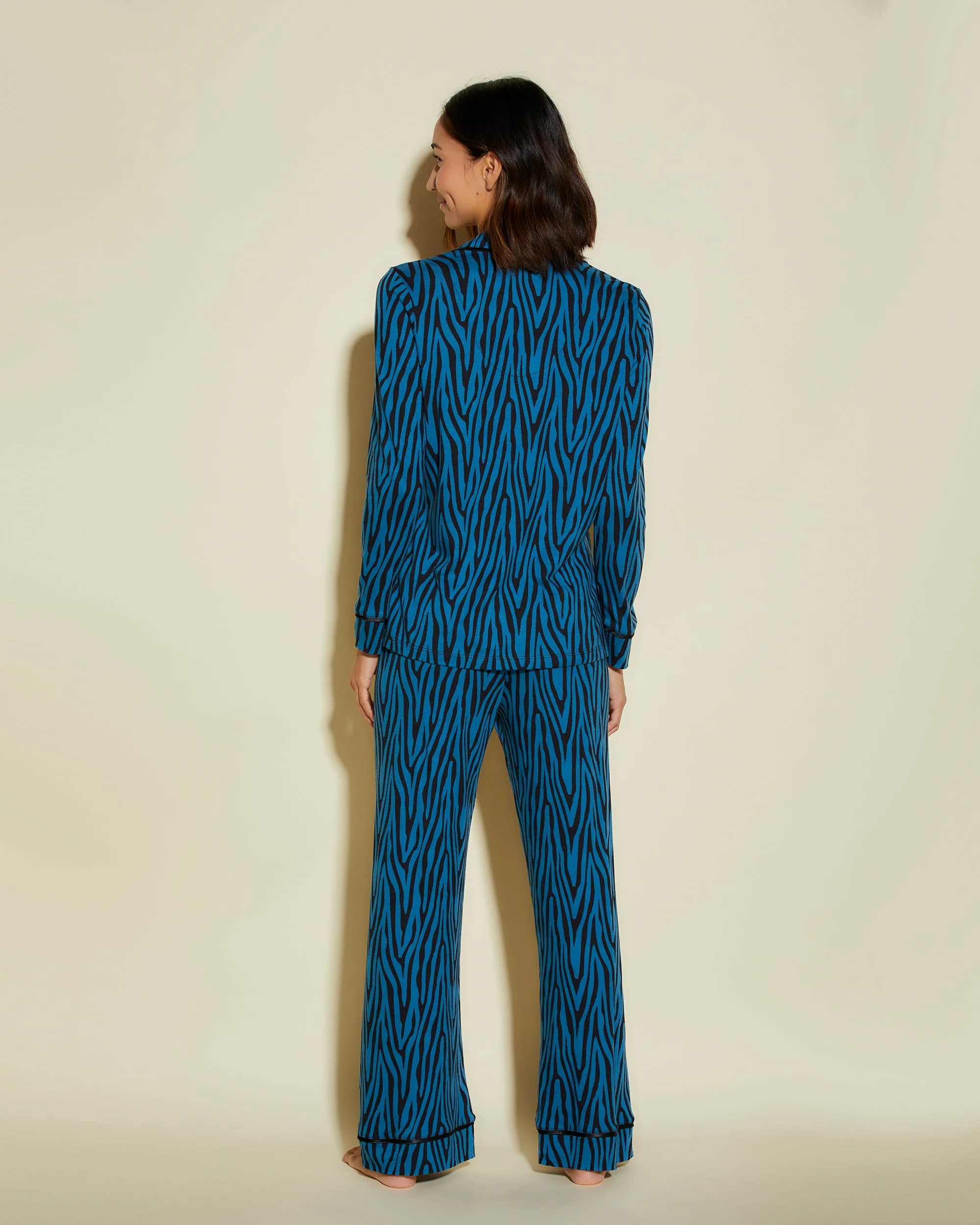 Petite Long Sleeve Top & Pant Pajama Set