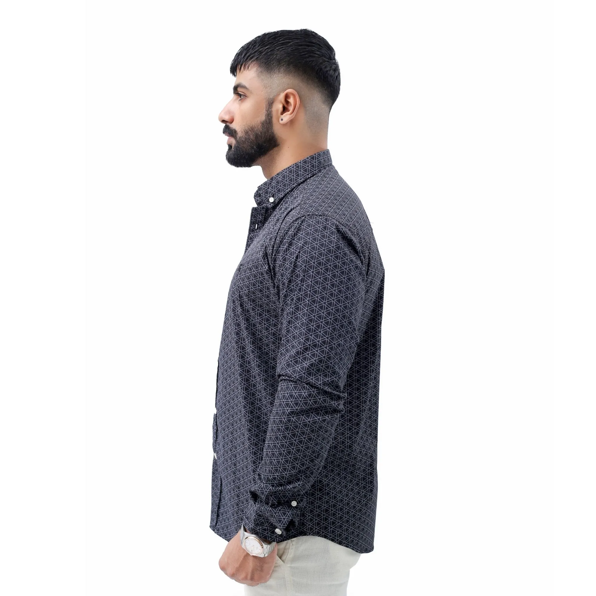 Phantom Charcoal Casual Shirt