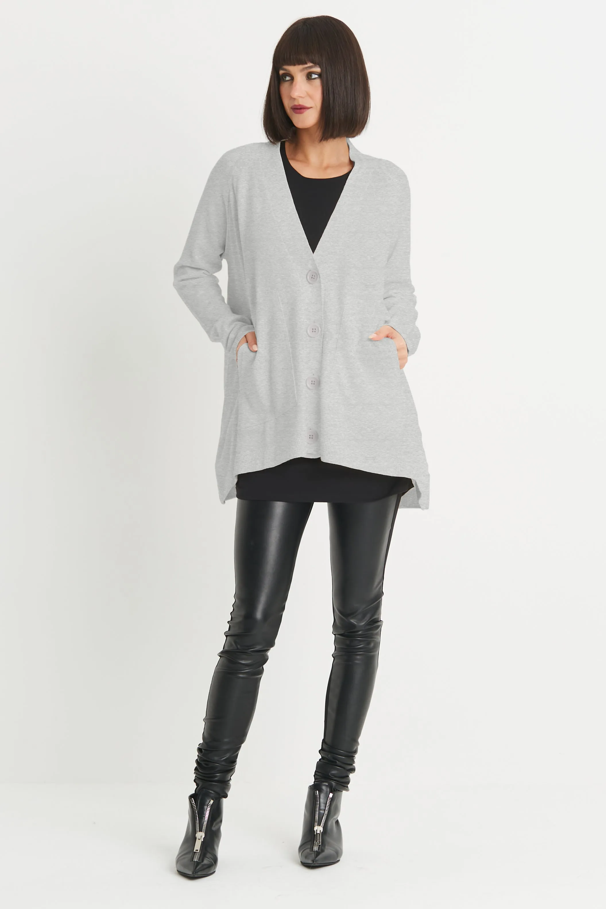Pima Cotton Varsity Cardigan