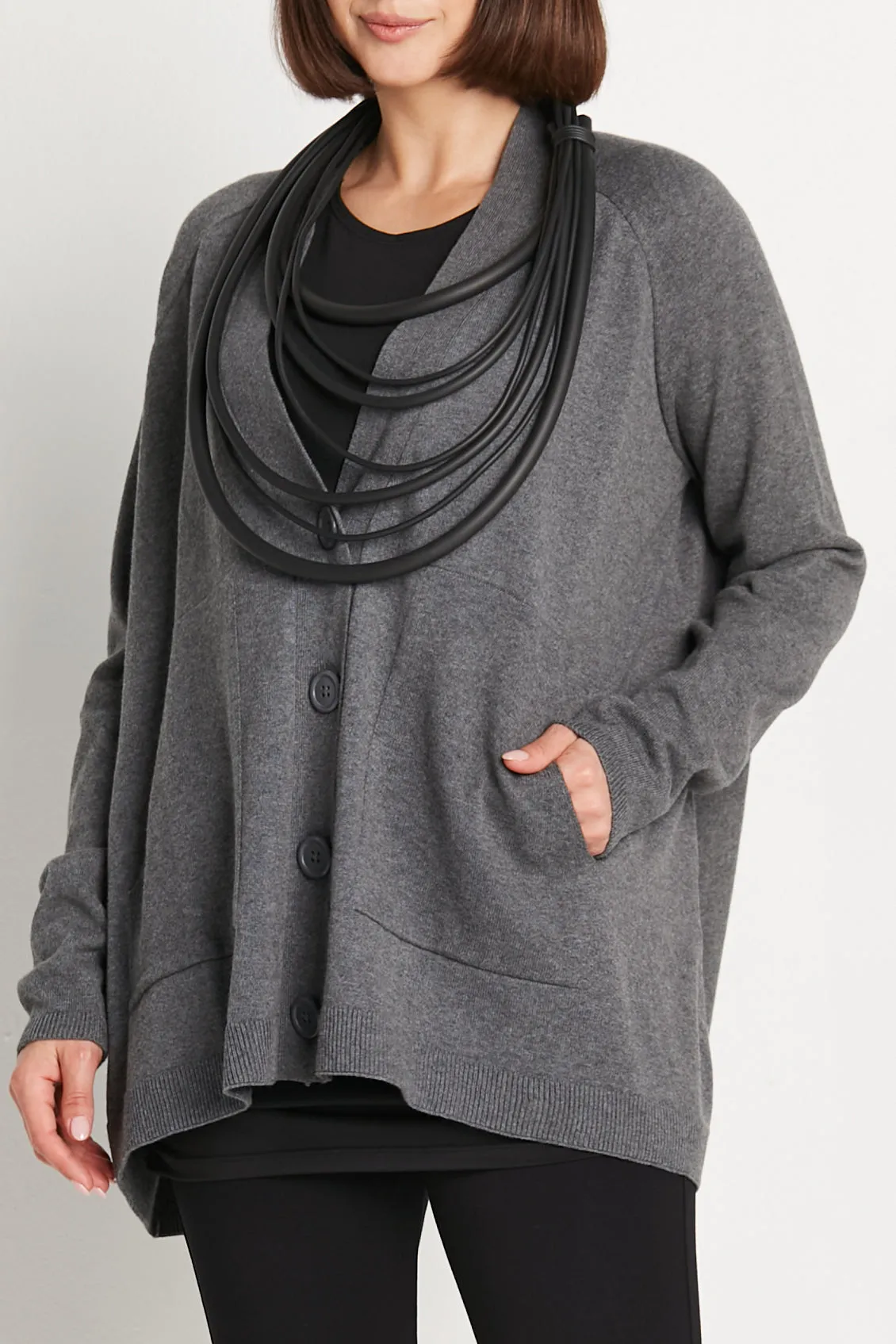 Pima Cotton Varsity Cardigan