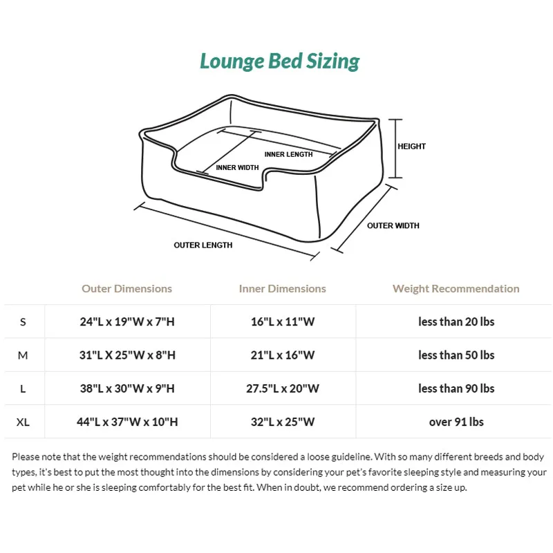 PLAY - Lounge Bed -  Savannah - Espresso