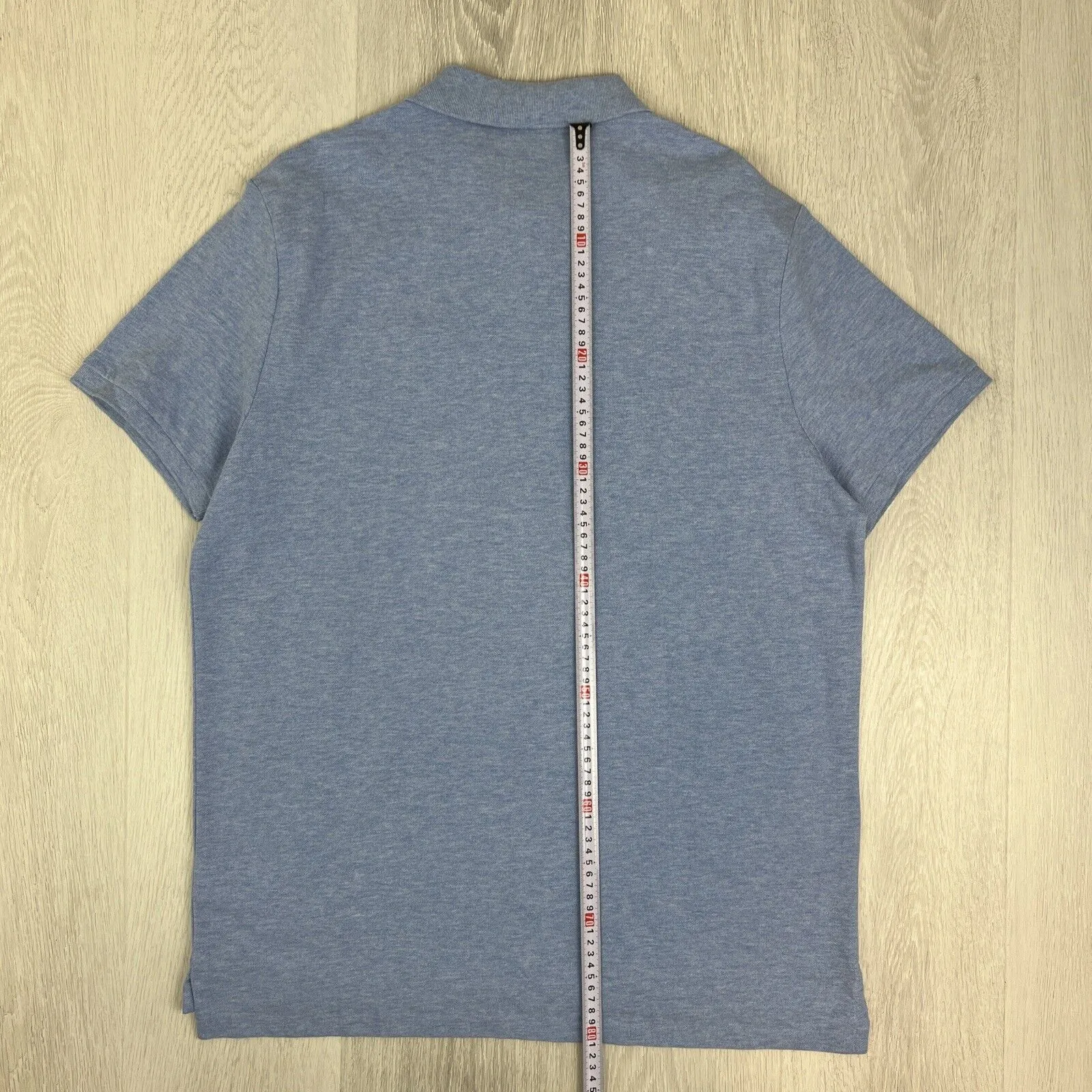 Polo Ralph Lauren Mens Light Blue Polo Shirt Size XL