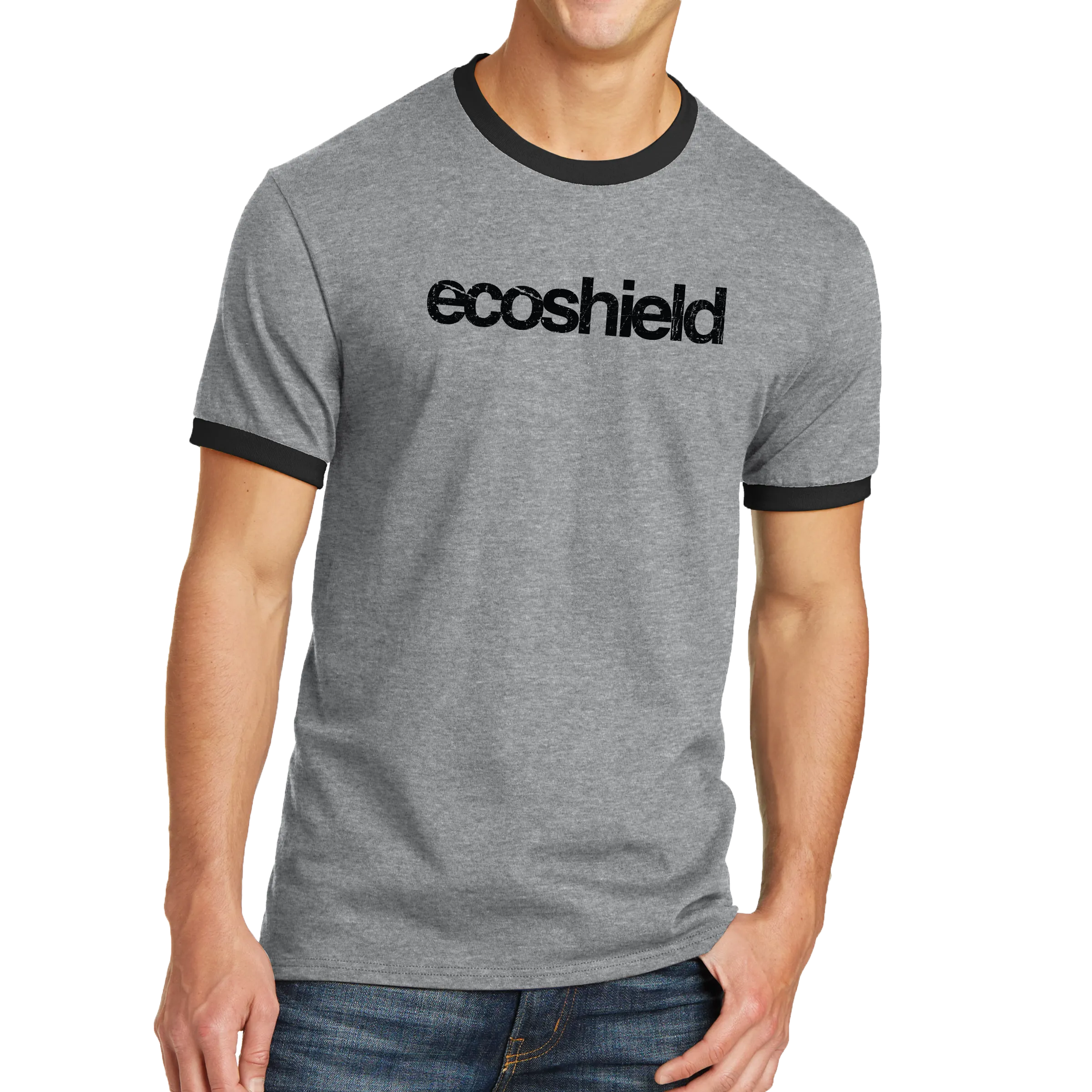 Port & Company Core Cotton Ringer Tee