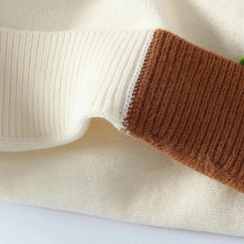 Pull Homme 2024 New Fall Winter High End Luxury Wool Sweater Men Handsome Turtleneck Pullovers Soft Warm Mens Christmas Sweaters