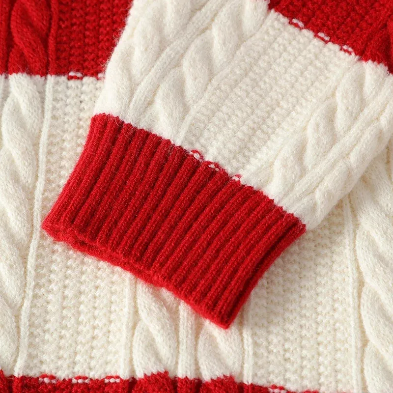 Pull Homme 2024 New Fall Winter High End Thick Warm Knit Sweater Men Fashion Twist Mens Sweaters Casual Turtleneck Male Jumper