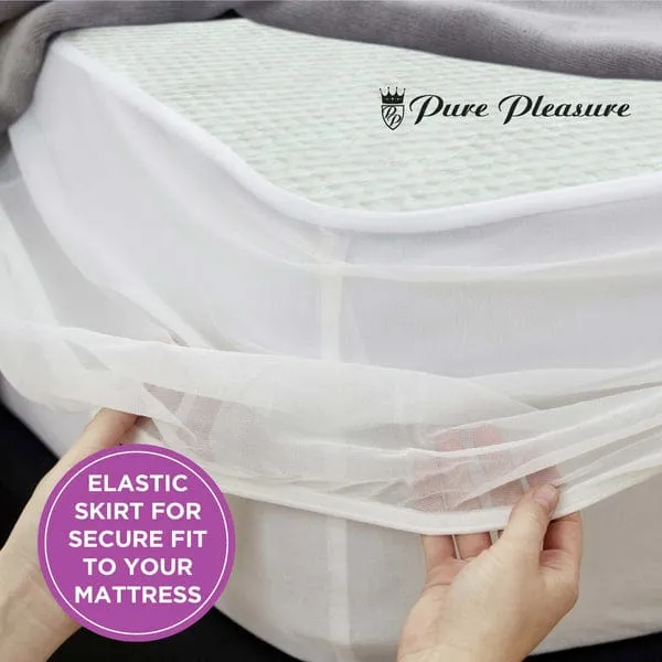 Pure Pleasure Full Fitted Coral Fleece Electric Blanket