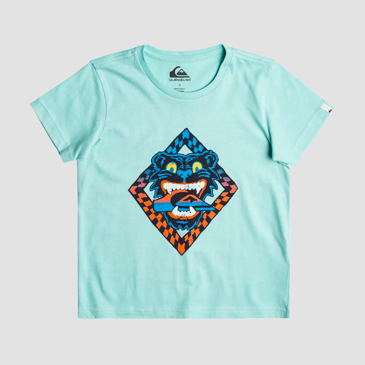 Quiksilver Dirty Paws T-Shirt 2 - 7 Years Pastel Turquoise - Kids