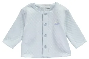 Quilted Cardigan with Hand Embroidery