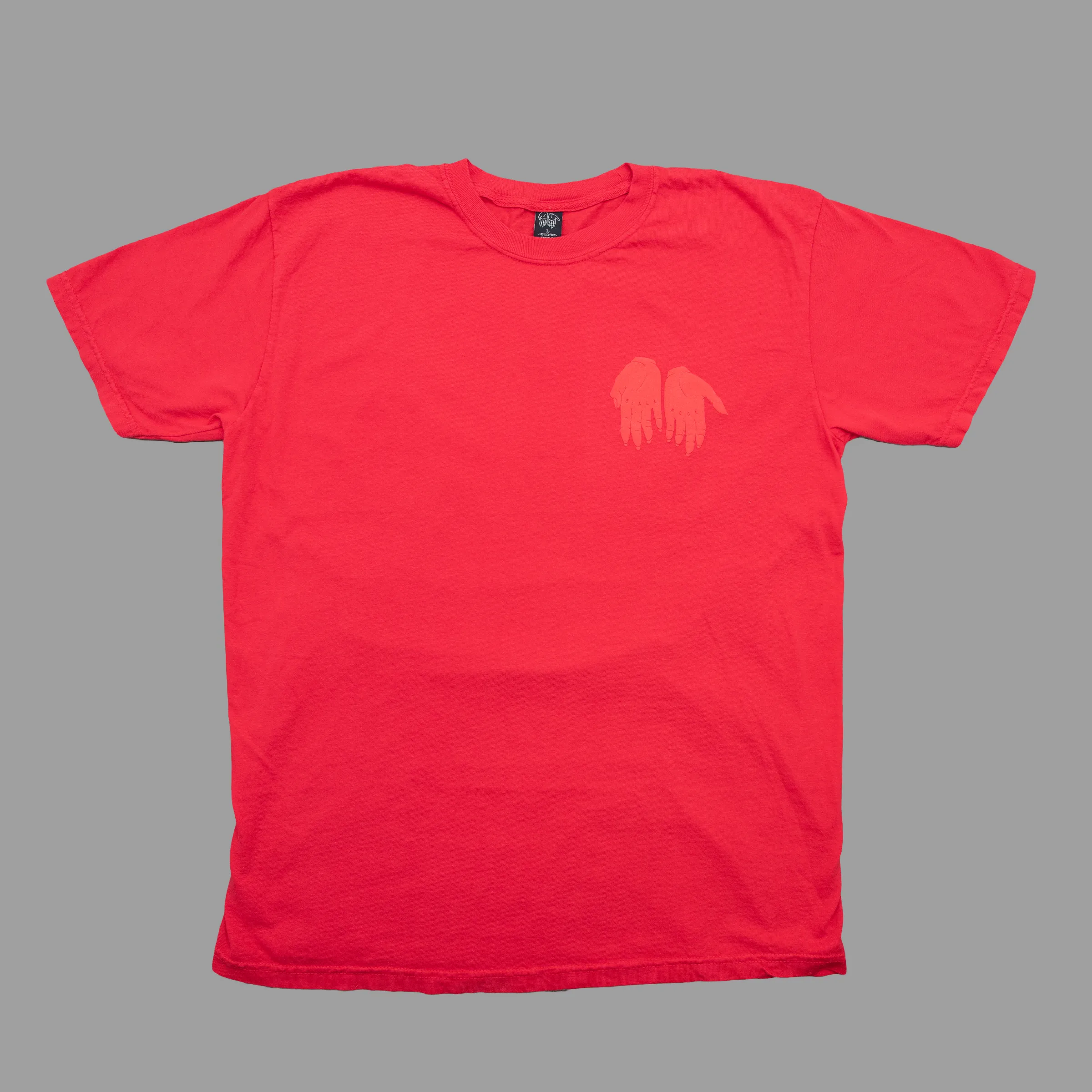 "TRADITIONAL FIT" HANDS TEE - RED
