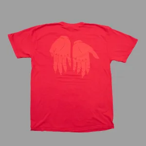 "TRADITIONAL FIT" HANDS TEE - RED