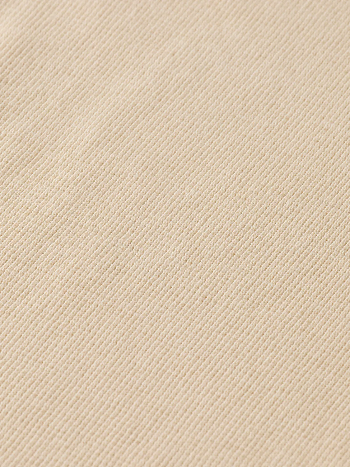 Regular Fit Waffle Long Sleeve T-Shirt - Parchment