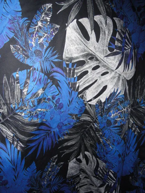Robert Graham Brookcrest Short Sleeve Sport Shirt Large Size