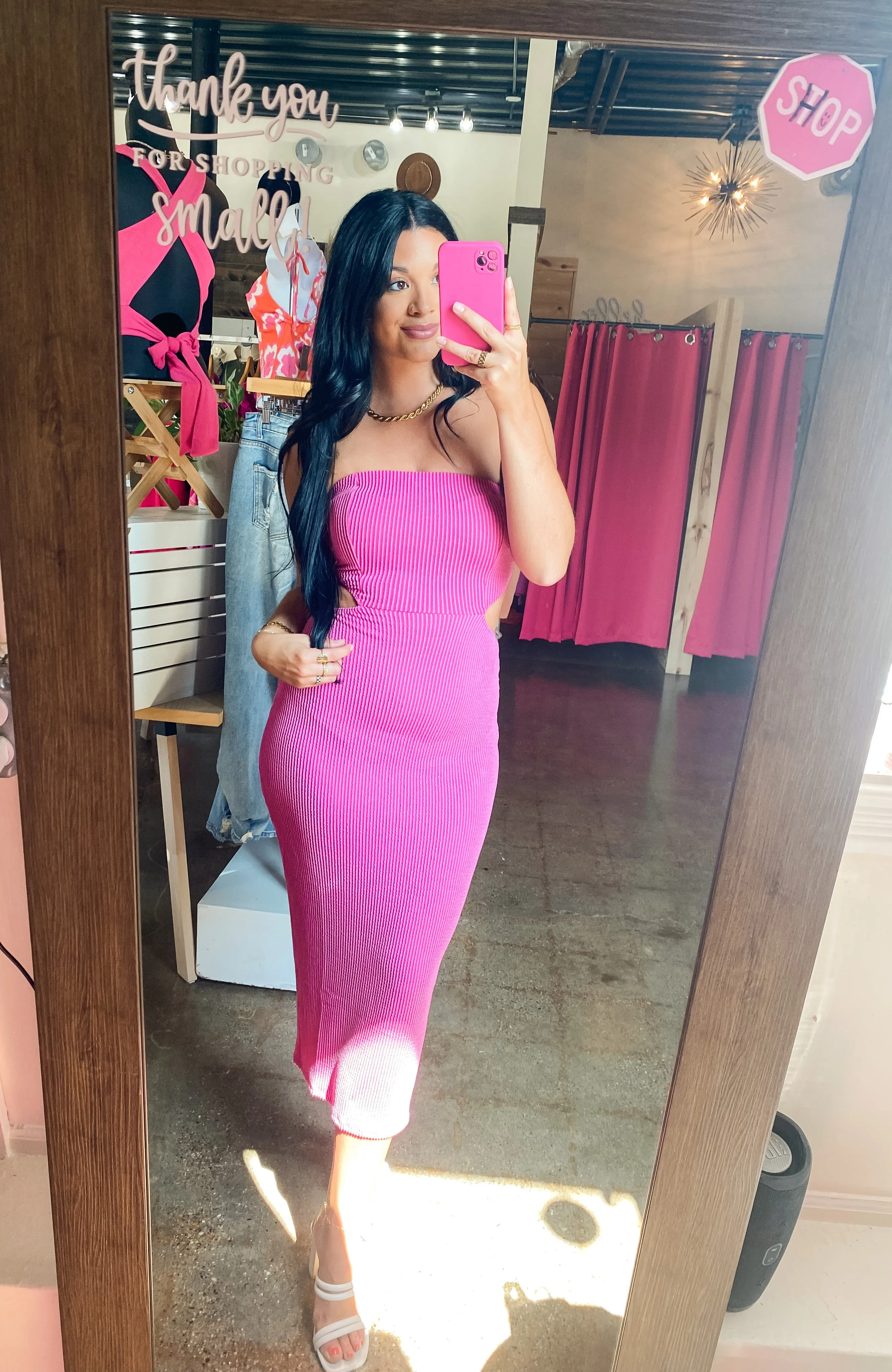ROSE PETALS DRESS