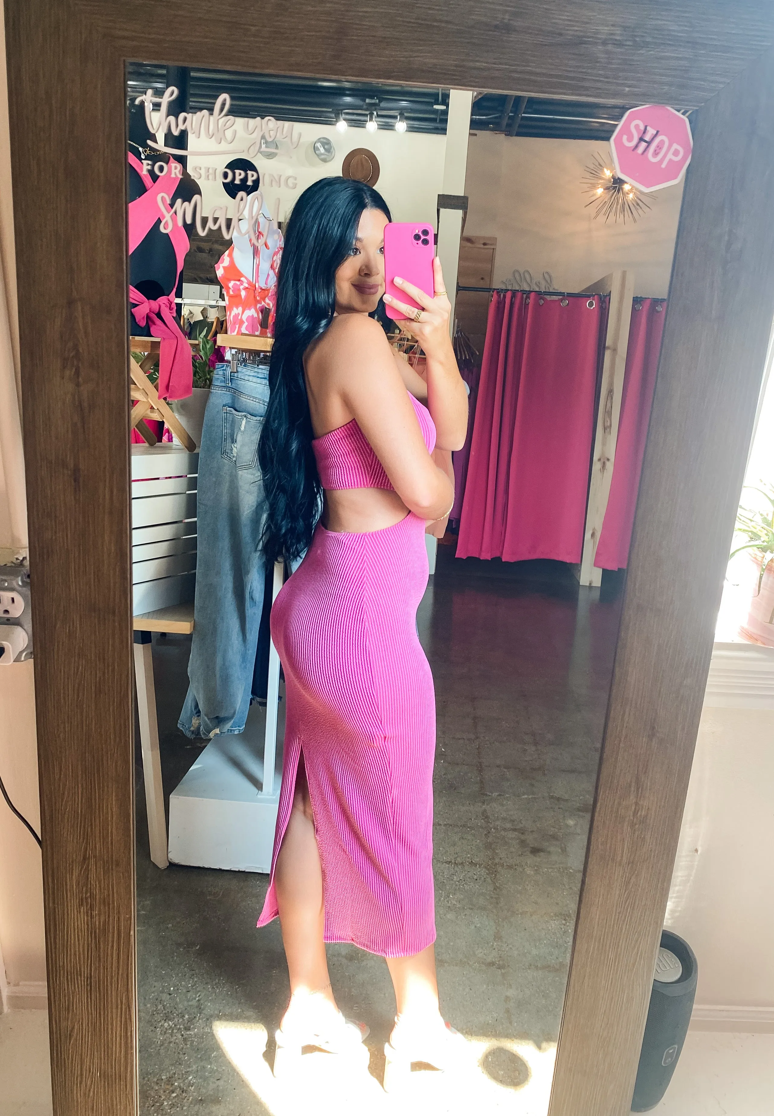 ROSE PETALS DRESS