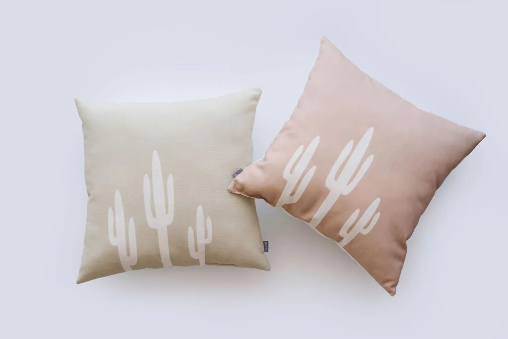Saguaro Linen Pillows, College Student Gift, Mother's Day Gift, Christmas Gift