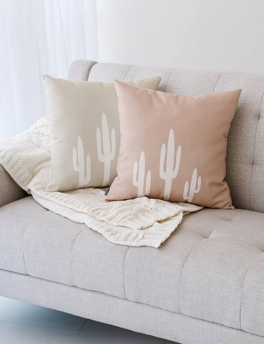 Saguaro Linen Pillows, College Student Gift, Mother's Day Gift, Christmas Gift