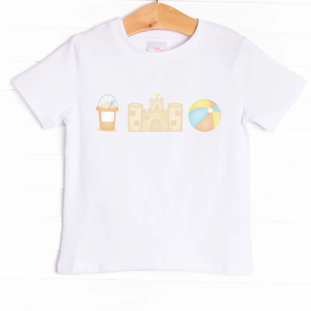 Sandcastles and Sunshine Boy Graphic Tee