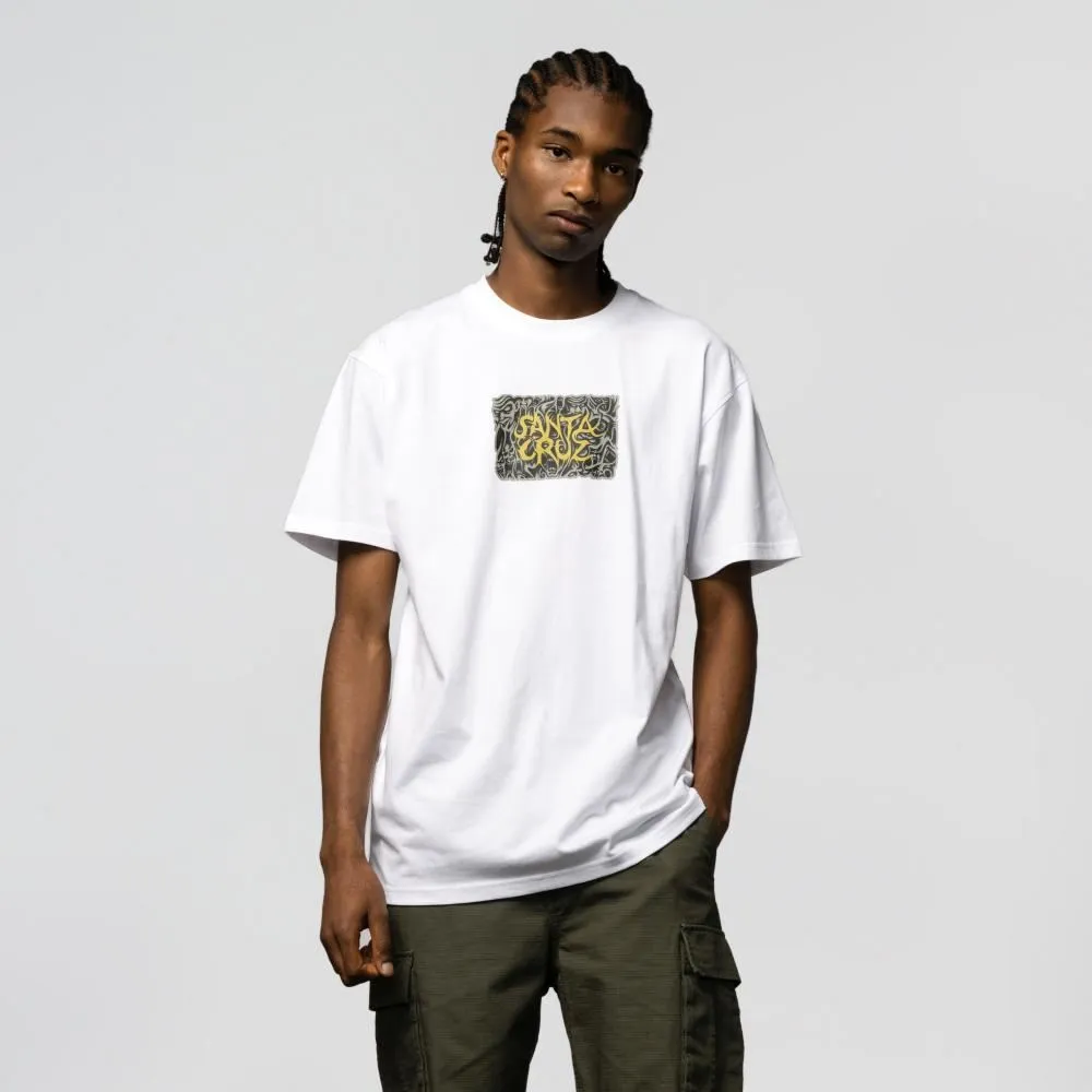 Santa Cruz T-Shirt Knox Faces Front - White