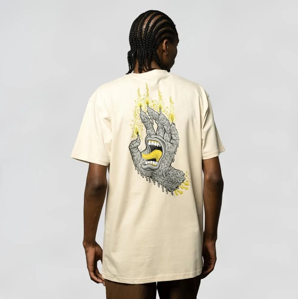 Santa Cruz T-Shirt Pace Ritual Hand - Sand