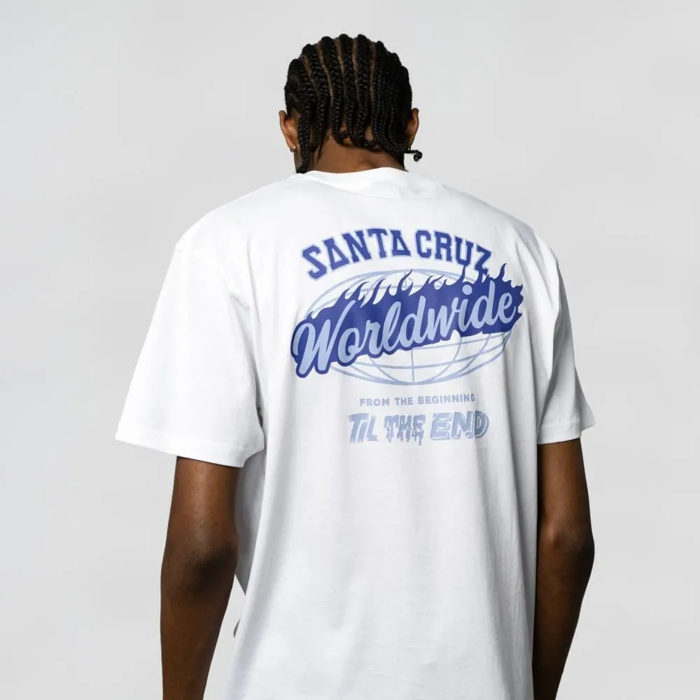 Santa Cruz T-Shirt TTE Worldwide - White