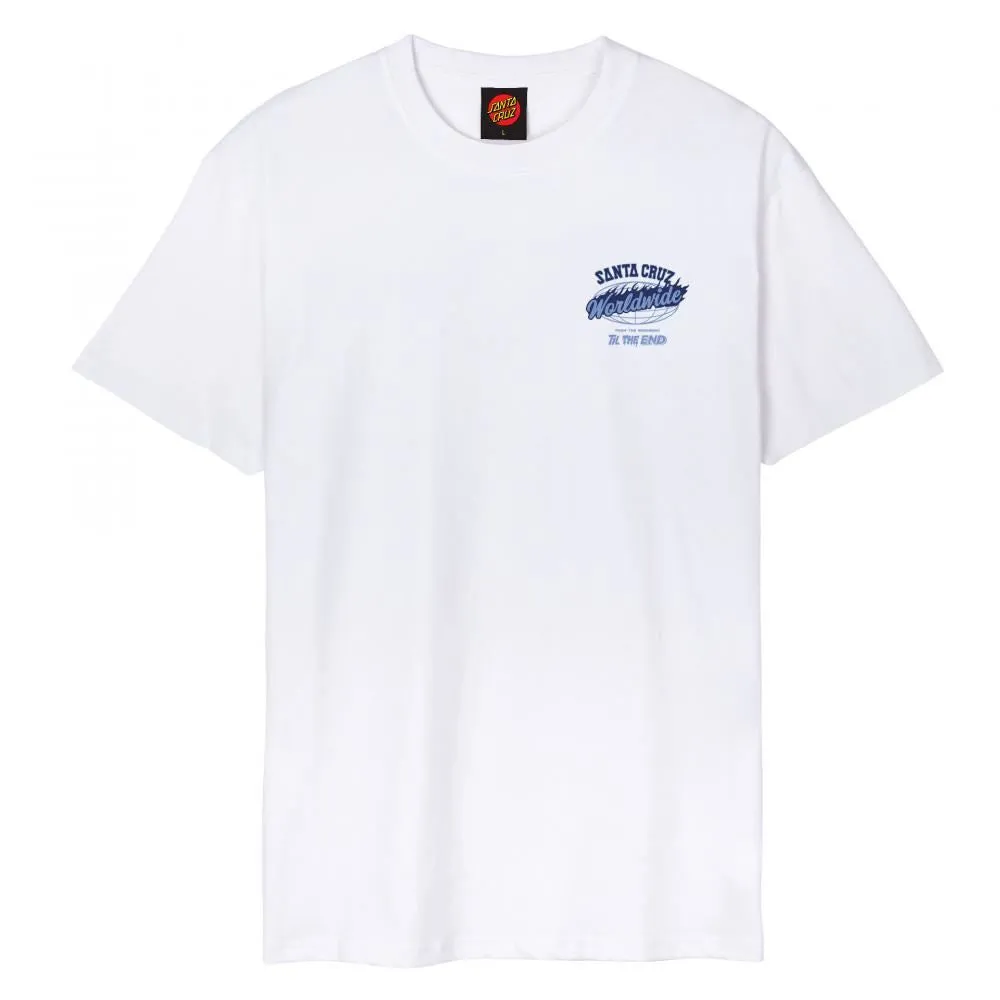 Santa Cruz T-Shirt TTE Worldwide - White