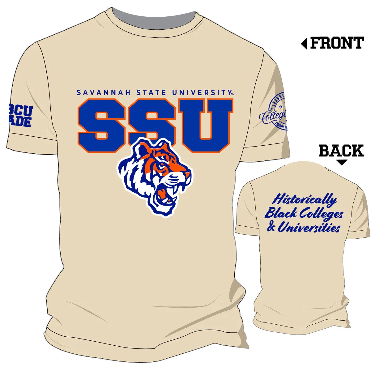 SAVANNAH ST. Chenille EMBROIDERY UNISEX TEES