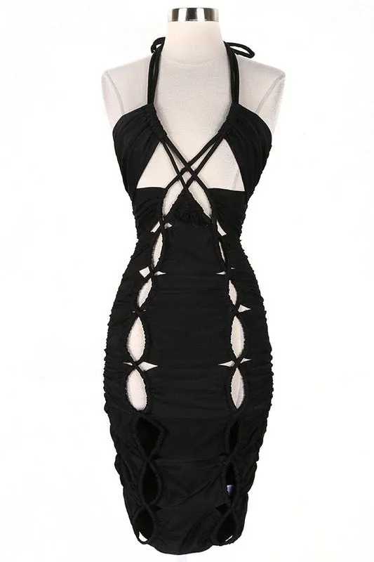 Serena (Midi) Black
