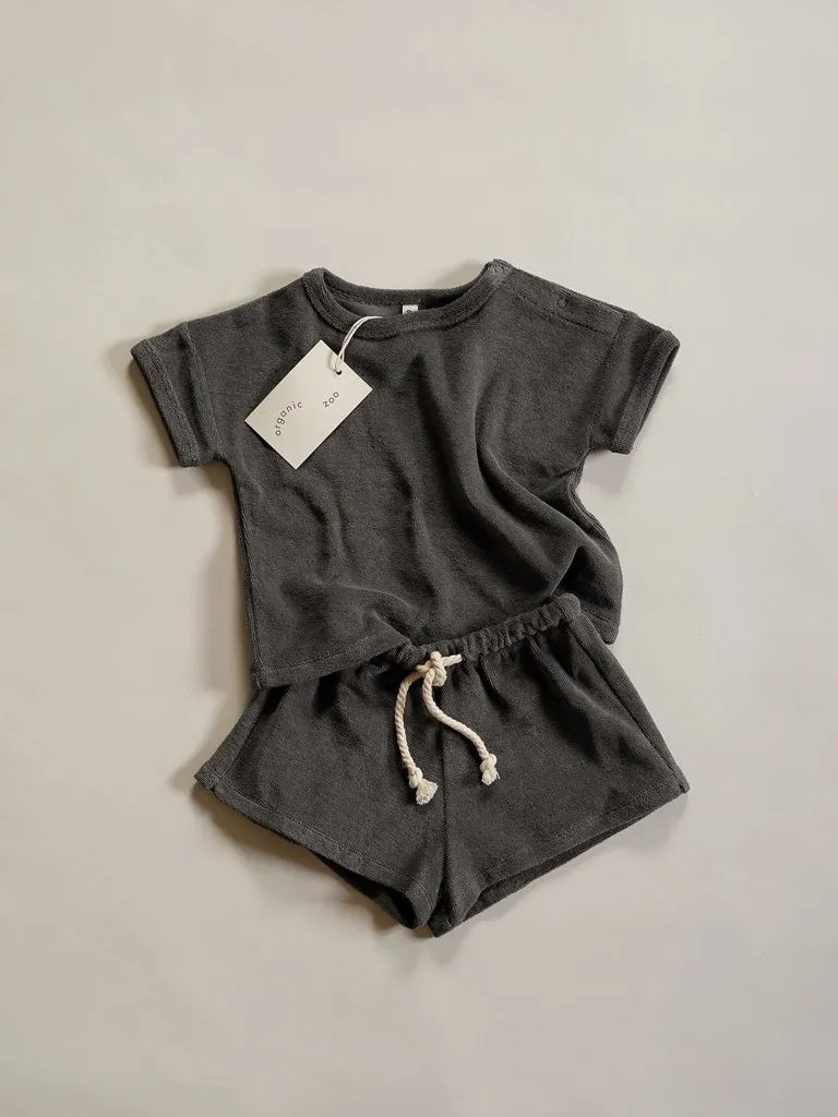 Shadow Terry Rope Shorts