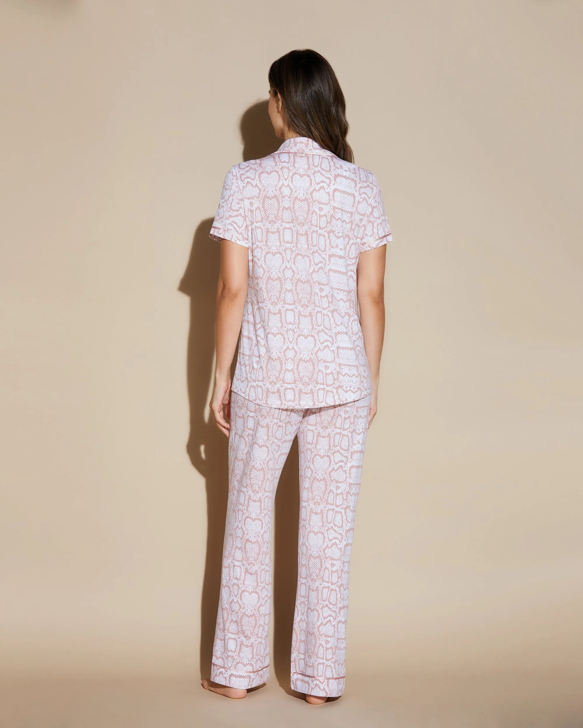 Short Sleeve Top & Pant Pajama Set